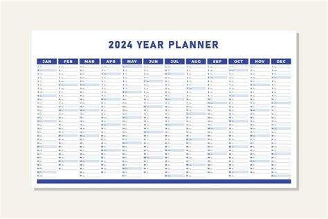 year planner 2024
