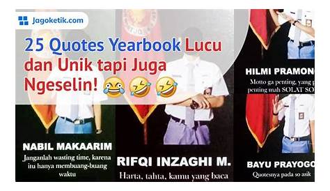 Yearbook Quotes Indonesia