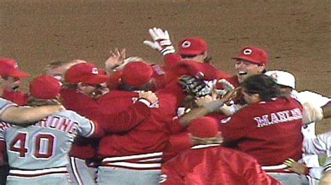 years cincinnati reds won world series