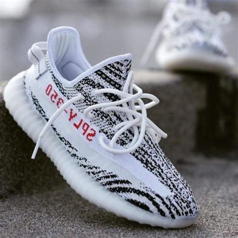 yeezys zebra