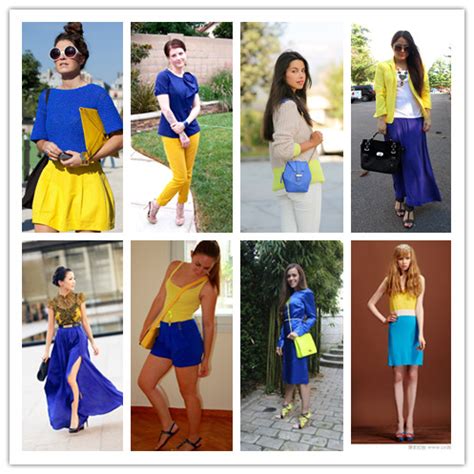 Blue and Yellow double layered dress by Keva The Secret Label