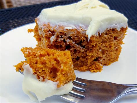 Two ingredients canned pumpkin and yellow cake mix = delicious