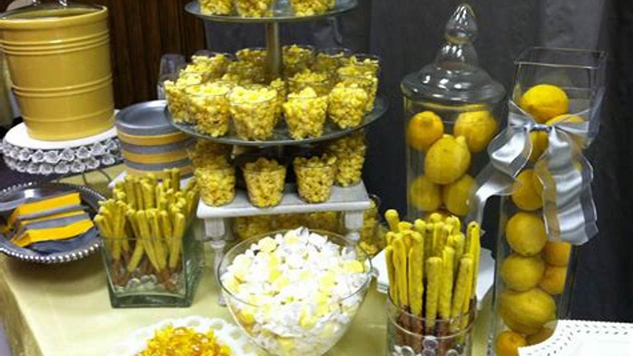 How to Throw a Sunny Soiree: Yellow Food Ideas for Your Next Kids' Party