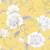 yellow grey floral wallpaper