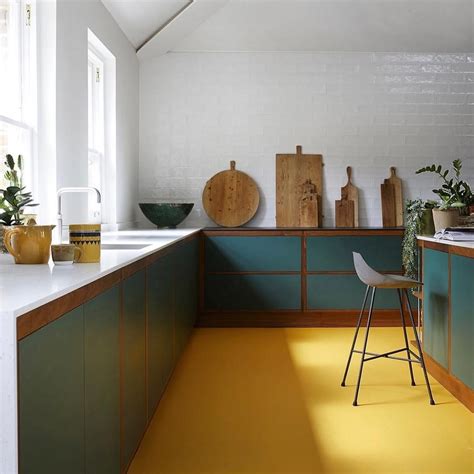 Yellow Kitchen Floor Tiles: A Bright And Bold Choice