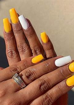 Yellow Nails Acrylic: Tips, Tricks, And How To Take Care Of Them