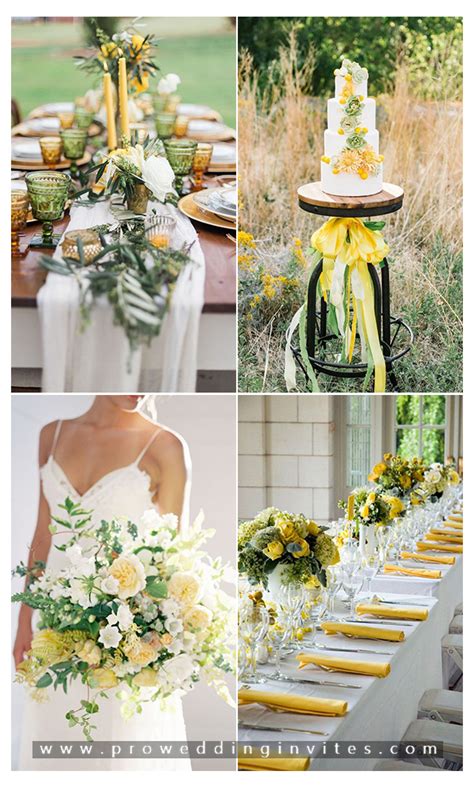 9 Yellow Spring Wedding Color Combos ColorsBridesmaid