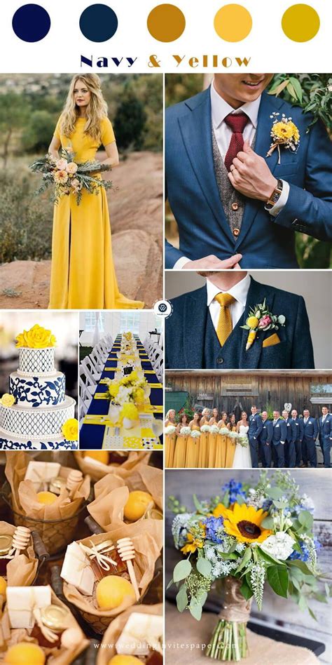 19+ Yellow And Blue Wedding Theme