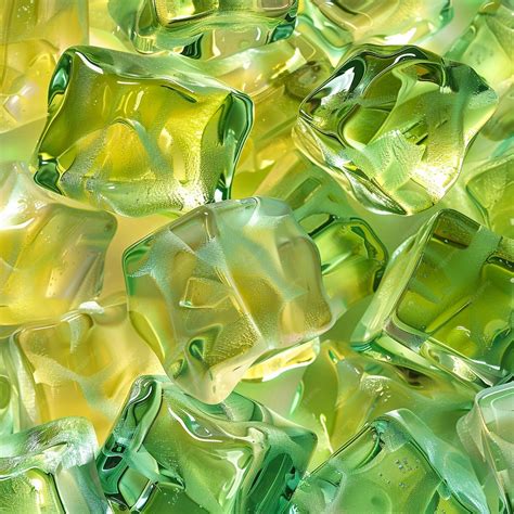 Yellow And Green Candy