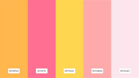 Yellow and Pink: Captivating Color Duo Trend