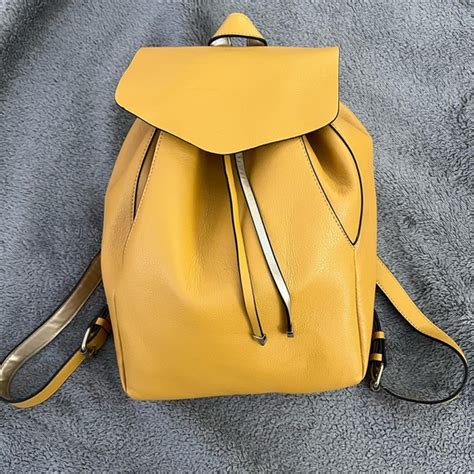 Yellow Backpack Zara