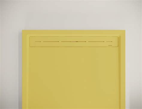 Yellow Bathroom Tray