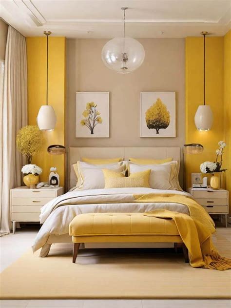 Yellow Bedroom Decor