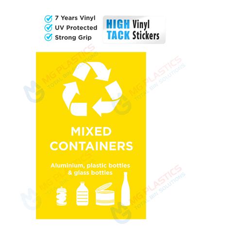 Yellow Bin Tags