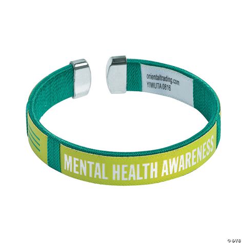 yellow bracelets mental health