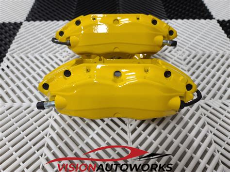 Yellow Calipers Bmw
