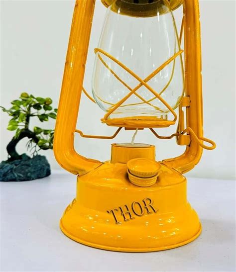 Yellow Candle Lantern