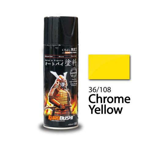 Yellow Chrome Paint