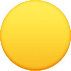 yellow circle emoji copy and paste