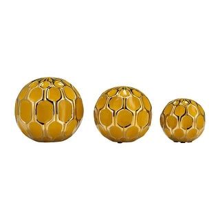 Yellow Decorative Orbs