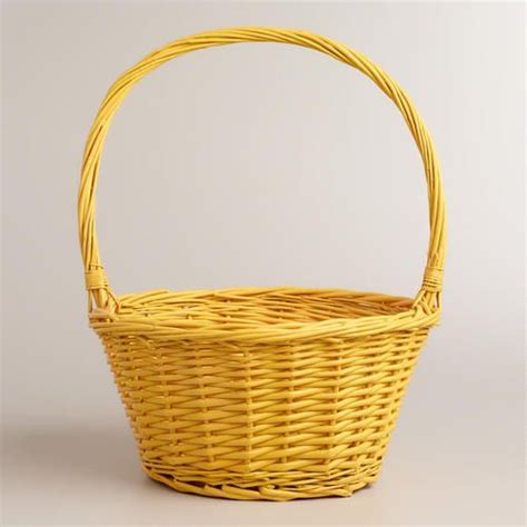 Yellow Easter Basket
