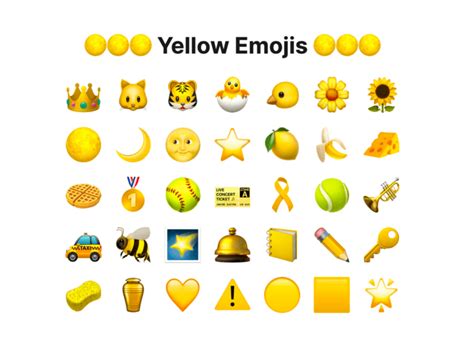 yellow emoji copy paste