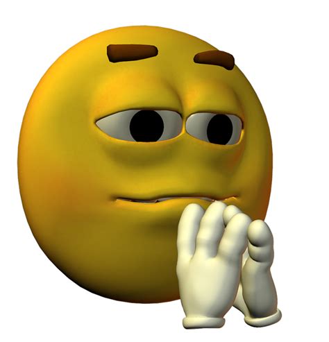 yellow emoji meme png