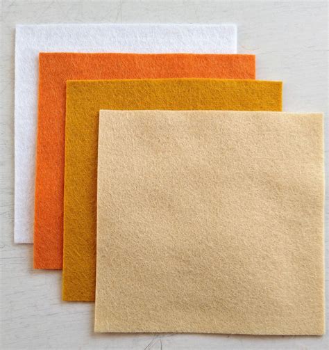Yellow Felt Squares