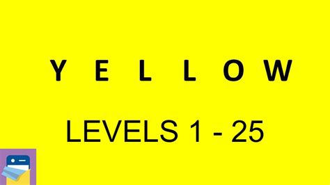 Yellow Game Walkthrough