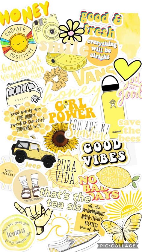 Yellow Girly Wallpapers
