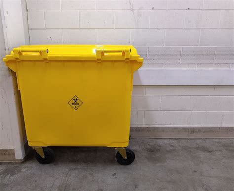 Yellow Hazard Bin
