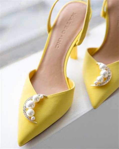 Yellow Heels Wedding