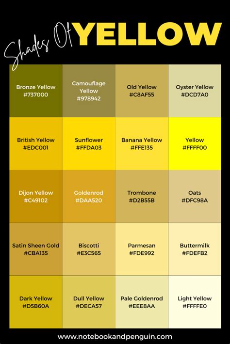 yellow paint code
