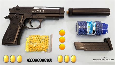 Yellow Plastic Ball Gun