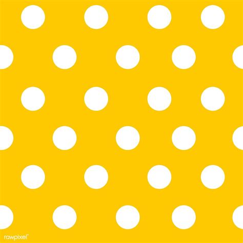 Get Vibrant and Playful with Our Yellow Polka Dot Background – Perfect for Your Next Event