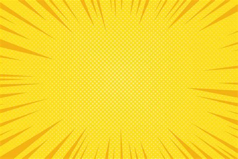 Yellow Retro Background Free