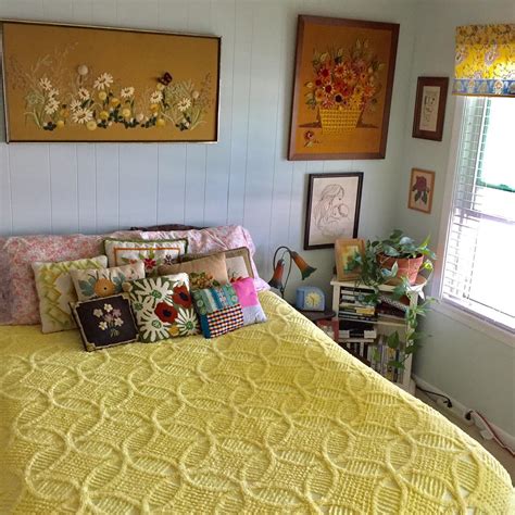 Yellow Retro Bedroom