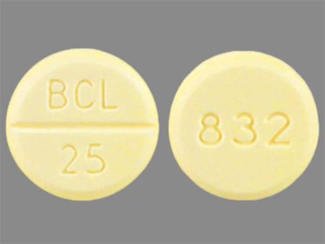 yellow round pill 832