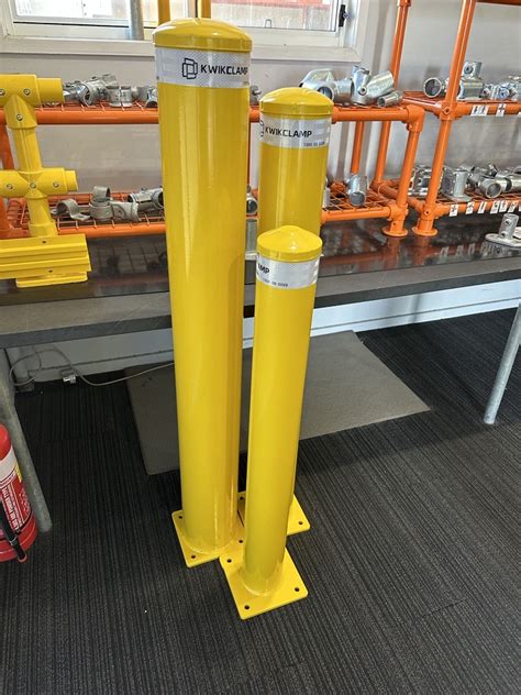Yellow Safety Bollards