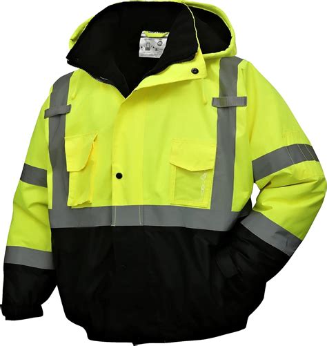 Yellow Safety Jacket Waterproof