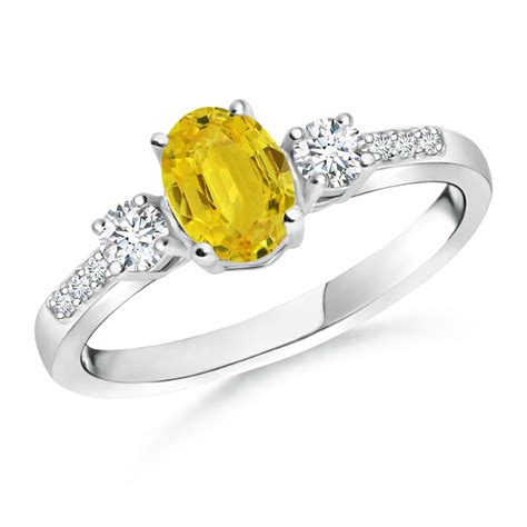 yellow sapphire ring designs