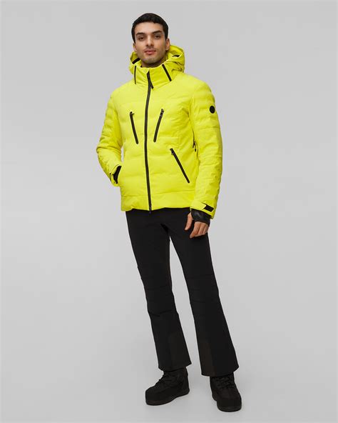 Yellow Ski Jacket Men's