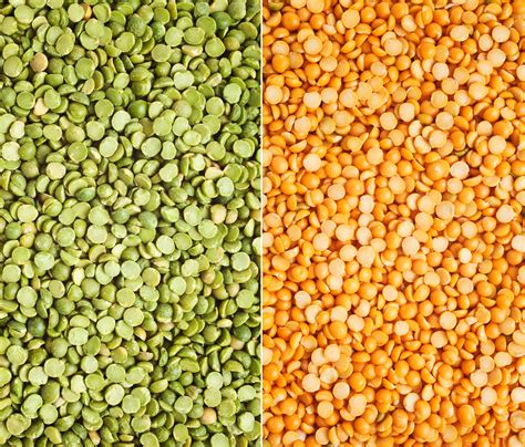 Yellow Split Peas Vs Green Split Peas