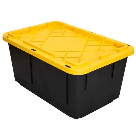 Yellow Storage Bin