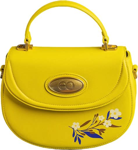 Yellow Strap Purse