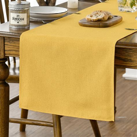 Yellow Table Runner Decor
