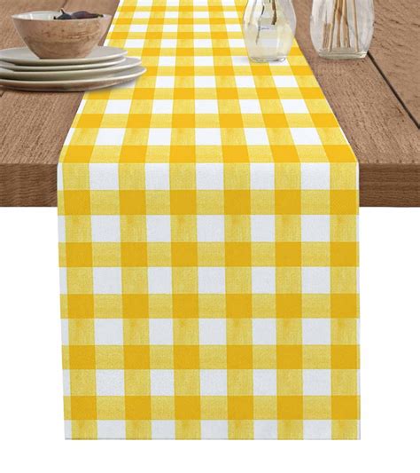 Yellow Table Runners