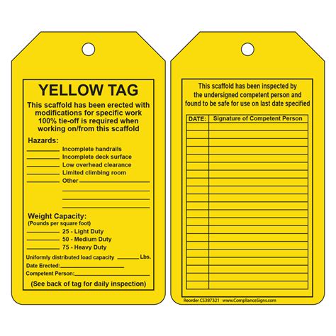 Yellow Tag Property