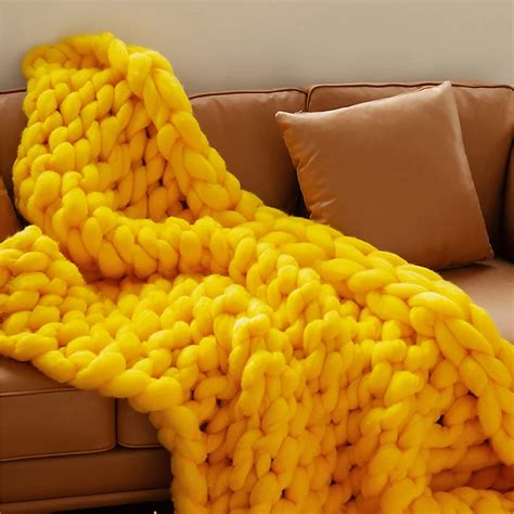Yellow Throw Blankets