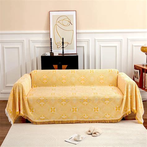 Yellow Throws For Sofas